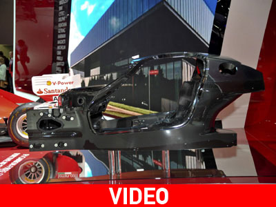Το εκπληκτικό σασί της Ferrari F70