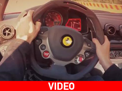 Με σύστημα τηλεμετρίας τρία μοντέλα της Ferrari
