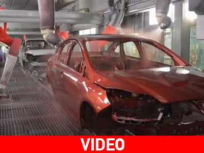 O νέος τρόπος βαφής της Ford