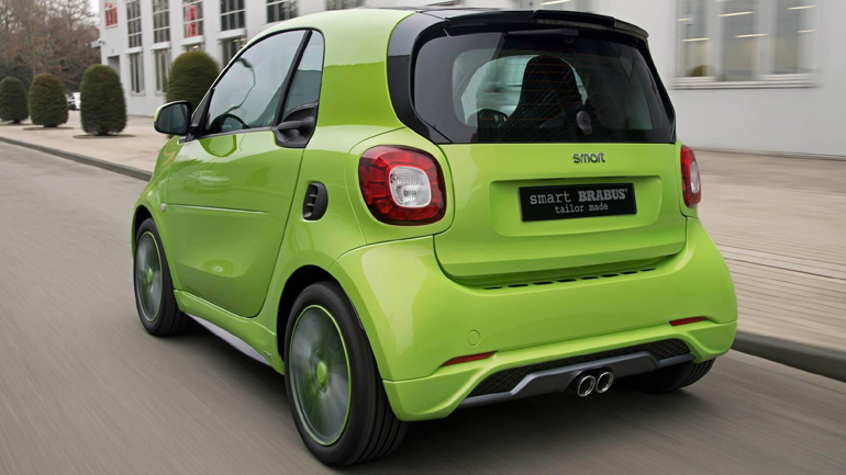 Νέο smart fortwo Brabus με 120 ίππους