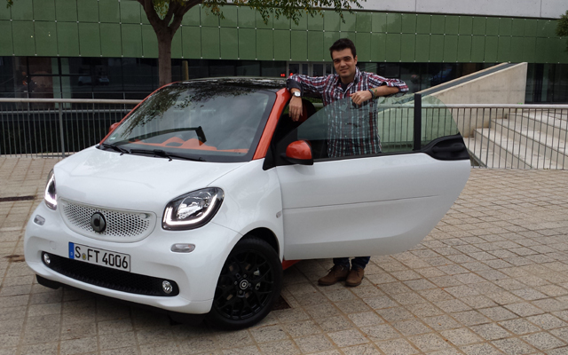 Με το νέο Fortwo στη Βαρκελώνη