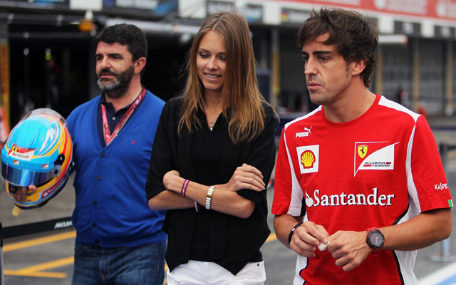 Με την πρώην Dasha Kapustina