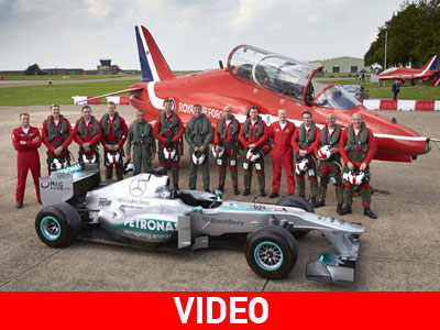 Από το μονοθέσιο της F1 σε αεροσκάφος!