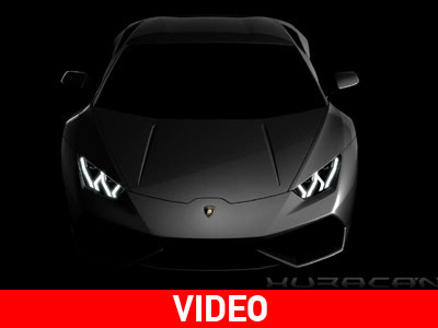 Το πρώτo video της Lamborghini Huracan!