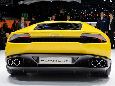 Το 2015 η ανοικτή έκδοση της Lamborghini Huracan