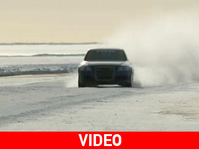 Έπιασε 336 χλμ./ώρα στον πάγο!
