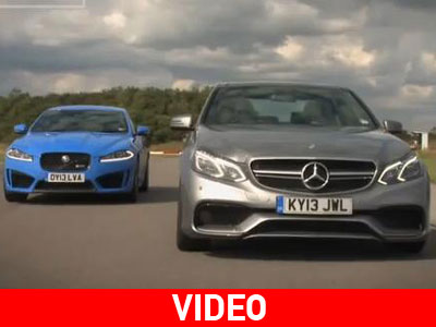 Mercedes E63 AMG ή Jaguar XFR-S!