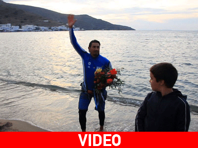 Ο Κακλαμανάκης ολοκλήρωσε τον διάπλου του Αιγαίου