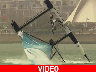 Εκπληκτικές σκηνές από αγώνες με Catamaran