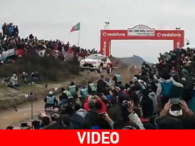 Απίστευτο άλμα από τον Kris Meeke στο Rallysprint της Πορτογαλίας