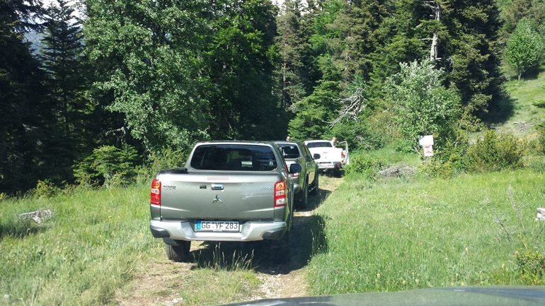 Σκληρό off road για περισσότερο από μια ώρα