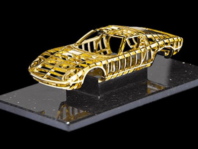 Ολόχρυση Lamborghini 24 καρατίων! Ολόχρυση Lamborghini 24 καρατίων!