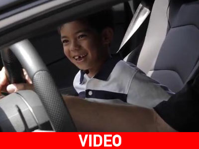 Το όνειρο ενός παιδιού έγινε πραγματικότητα