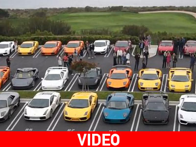 Πάρτι… με Lamborghini!