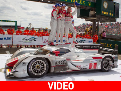 Θρίαμβος της Audi στο Le Mans