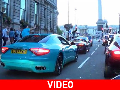Παρέλαση super car στο Λονδίνο!