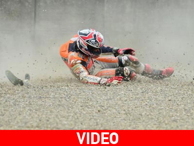 Εξωπραγματική δύναμη G δέχθηκε κατά την πτώση ο Marquez!