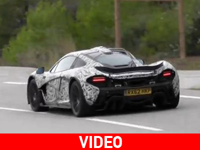 Πρώτη εμφάνιση για την καινούρια McLaren P1
