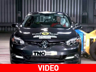 Το Renault Megane βαθμολογήθηκε με μόλις 3 αστέρια!!!