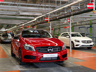 Σε πόσες ώρες κατασκευάζεται ένα αυτοκίνητο της Mercedes;