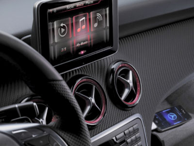 Το facebook και το Twitter στα αυτοκίνητα της Mercedes!