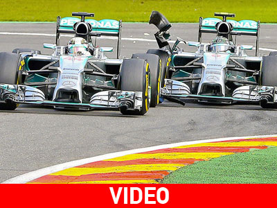 Έξαλλοι στη Mercedes με τον Rosberg