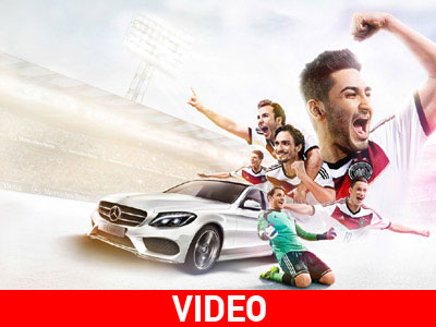 Με C-Class στο Μουντιάλ, οι Γερμανοί