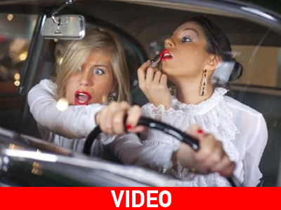 Οδήγηση και μακιγιάζ… δεν πάνε μαζί!
