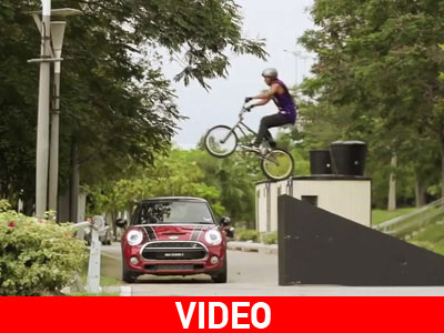 Απίστευτα κόλπα με το MINI και τέσσερις πρωταθλητές!