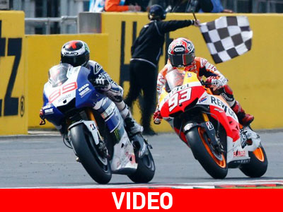 Ρεσιτάλ από Lorenzo και Marquez στο Silverstone!