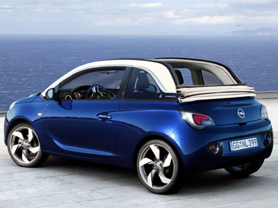 Τέλος του 2013 η πρεμιέρα του Opel Adam cabrio Τέλος του 2013 η πρεμιέρα του Opel Adam cabrio