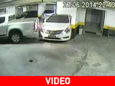 O πιο ακατάλληλος τρόπος για να βρεις θέση παρκινγκ!