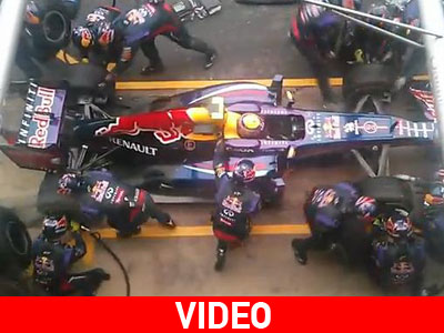 Το πιο γρήγορο pit-stop στην ιστορία της F1