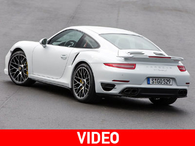 Η αεροδυναμική της Porsche 911 Turbo S σε τρία στάδια