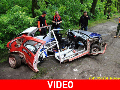 Απίστευτο ατύχημα σε αγώνα ράλι