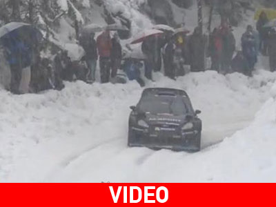 Απίστευτο χιόνι στο Μόντε Κάρλο, κόλλησαν τα αυτοκίνητα