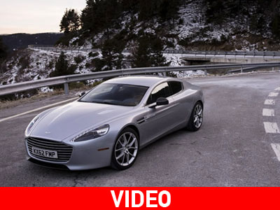 H νέα Aston Martin Rapide S εν δράσει!