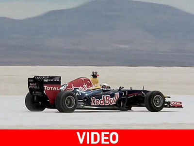 Μια Formula 1 σε έρημο αλατιού!
