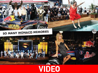 Οι καλύτερες στιγμές της Red Bull στο Μονακό