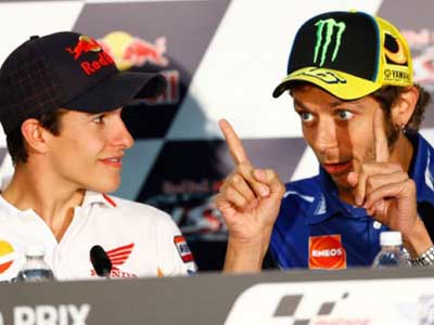 Rossi: Βγάζω το καπέλο στον Marquez!