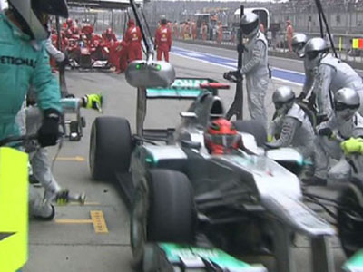 Ο μηχανικός φταίει για την εγκατάλειψη του Schumacher!