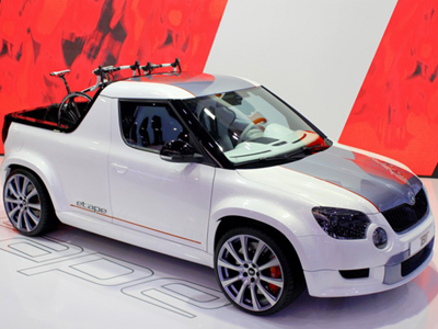 Το Skoda Yeti σε έκδοση pickup Το Skoda Yeti σε έκδοση pickup