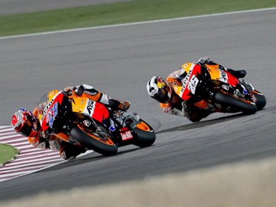 Ταχύτερες οι Honda στο MotoGP Catalunya