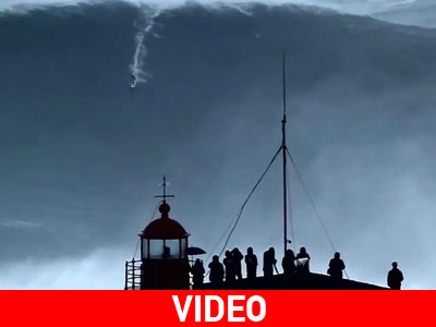 Έκανε surfing σε κύμα ύψους 30 μέτρων!