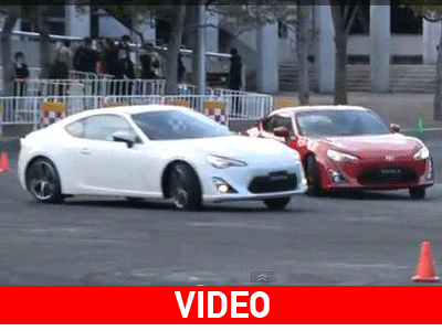 Η πρώτη «παράσταση» drift του νέου Toyota GT-86