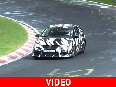 To νέο Civic Typer R εν ώρα δράσης!