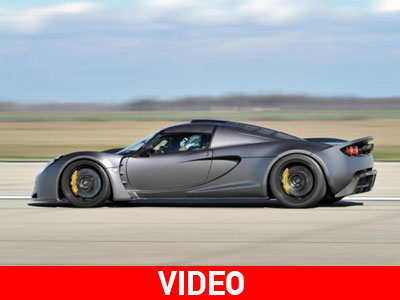 Η Venom GT είναι ανεπίσημα το γρηγορότερο αυτοκίνητο στον κόσμο!