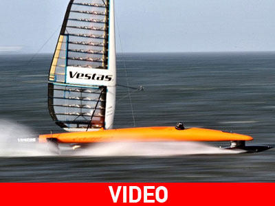 Νέο ρεκόρ ταχύτητας στο νερό με 68.01 κόμβους!