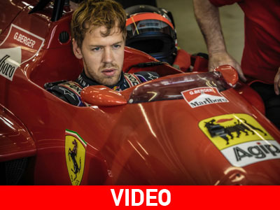 O Vettel οδηγεί για τη Ferrari!