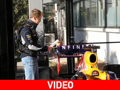 Οι δοκιμασίες του Vettel στα γραφεία της Renault!